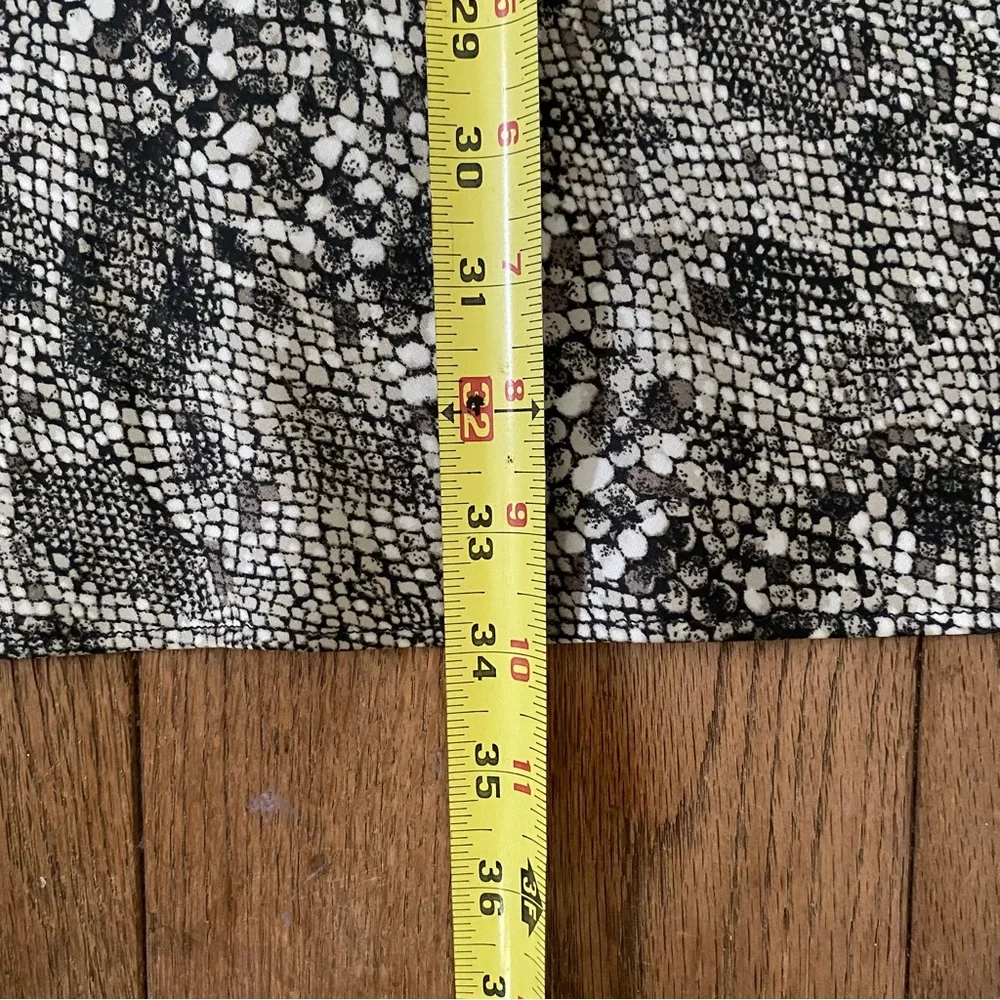 Free People Normani Bias Silky Snake Print Midi Skirt Womens Size 2